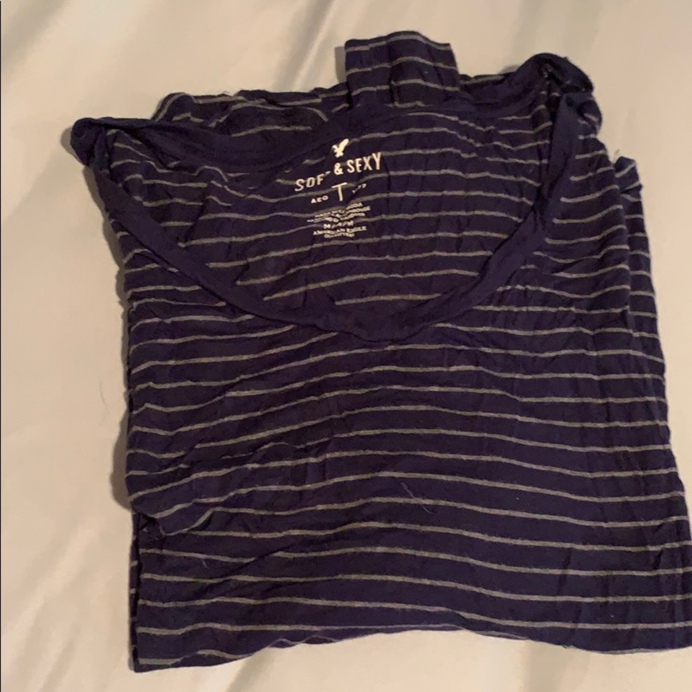 Soft long sleeve tee American eagle